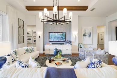 Experience refined waterfront living within the gates of Miromar on Miromar Lakes Golf Club in Florida - for sale on GolfHomes.com, golf home, golf lot