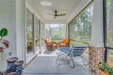 Discover refined Southern living in this nearly new home located on Savannah Quarters Country Club in Georgia - for sale on GolfHomes.com, golf home, golf lot