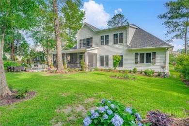 Discover refined Southern living in this nearly new home located on Savannah Quarters Country Club in Georgia - for sale on GolfHomes.com, golf home, golf lot