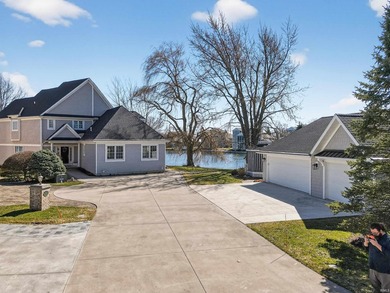 Turnkey luxury with extraordinary frontage on Syracuse Lake on Maxwelton Golf Club, Inc. in Indiana - for sale on GolfHomes.com, golf home, golf lot