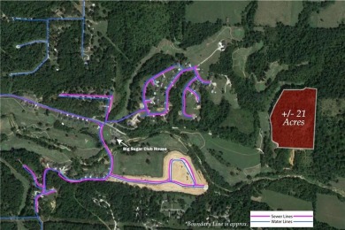 Incredible +/- 21.43 acres with outstanding development on Big Sugar Golf Club in Arkansas - for sale on GolfHomes.com, golf home, golf lot