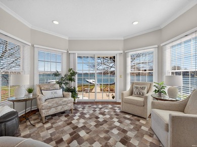 Turnkey luxury with extraordinary frontage on Syracuse Lake on Maxwelton Golf Club, Inc. in Indiana - for sale on GolfHomes.com, golf home, golf lot