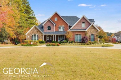 This 7 bedroom/ 6.5 bath home is custom built and custom on Oak Mountain Championship Golf Club in Georgia - for sale on GolfHomes.com, golf home, golf lot