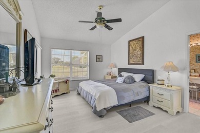 Three bedrooms, a private pool, and lake and golf course on Peridia Golf and Country Club in Florida - for sale on GolfHomes.com, golf home, golf lot