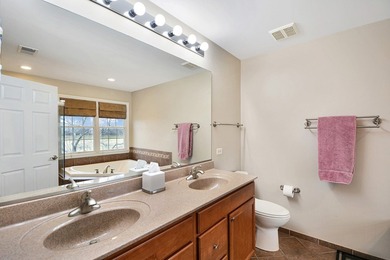 WOW!! Rarely available original Toll Brothers built 3 story on Hawthorn Woods Country Club in Illinois - for sale on GolfHomes.com, golf home, golf lot