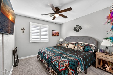 Located in the highly sought-after Parkside at Anthem community on Poston Butte Golf Club in Arizona - for sale on GolfHomes.com, golf home, golf lot