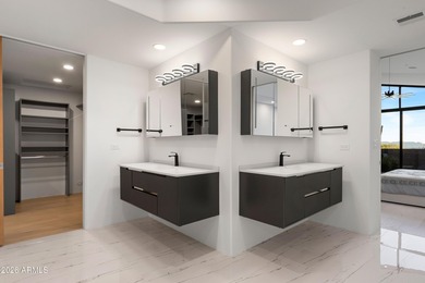 Fabulous, brand-new remodel showcasing ''sophisticated swank'' on Desert Mountain Golf Club - Renegade Course in Arizona - for sale on GolfHomes.com, golf home, golf lot