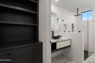 Fabulous, brand-new remodel showcasing ''sophisticated swank'' on Desert Mountain Golf Club - Renegade Course in Arizona - for sale on GolfHomes.com, golf home, golf lot