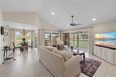 Located at the end of a peaceful cul-de-sac, this PRIVATE END on Estero Country Club in Florida - for sale on GolfHomes.com, golf home, golf lot