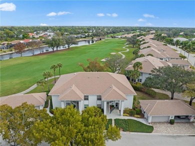 Located at the end of a peaceful cul-de-sac, this PRIVATE END on Estero Country Club in Florida - for sale on GolfHomes.com, golf home, golf lot