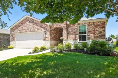 Stunning Tifton Walk Floor Plan located in the vibrant 55+ on Frisco Lakes Golf Course in Texas - for sale on GolfHomes.com, golf home, golf lot
