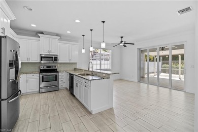 Welcome to this beautifully renovated residence offering the on TPC At Treviso Bay in Florida - for sale on GolfHomes.com, golf home, golf lot