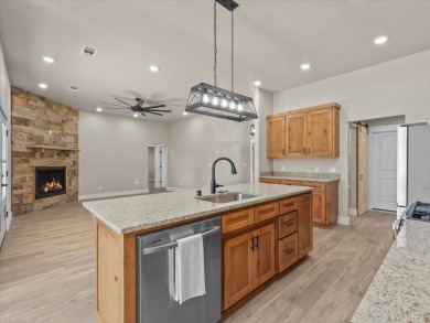 tep into this warm and charming BRAND NEW Construction Home on on Wolf Ridge Golf Course in Oklahoma - for sale on GolfHomes.com, golf home, golf lot