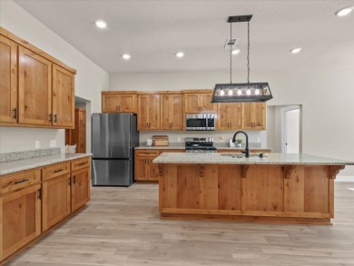 tep into this warm and charming BRAND NEW Construction Home on on Wolf Ridge Golf Course in Oklahoma - for sale on GolfHomes.com, golf home, golf lot