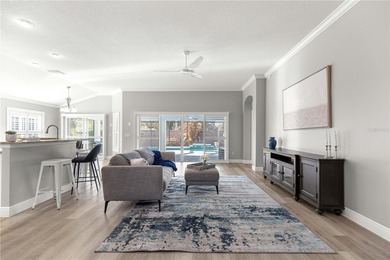 *NEW ROOF (2024)* *GOLF-CART GARAGE* * SOLAR HEATED PRIVATE on Bella Glade Country Club in Florida - for sale on GolfHomes.com, golf home, golf lot