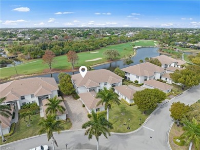 Sweeping lake and golf course views with no buildings beyond on Estero Country Club in Florida - for sale on GolfHomes.com, golf home, golf lot