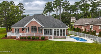 Gorgeous custom brick home sitting on a private .48/acre cul de on Ocean Ridge Plantation in North Carolina - for sale on GolfHomes.com, golf home, golf lot
