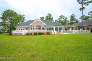 Gorgeous custom brick home sitting on a private .48/acre cul de on Ocean Ridge Plantation in North Carolina - for sale on GolfHomes.com, golf home, golf lot