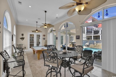 Welcome to 837 Bluffview Dr., a sprawling Mediterranean-inspired on Myrtlewood Golf Course and Club  in South Carolina - for sale on GolfHomes.com, golf home, golf lot
