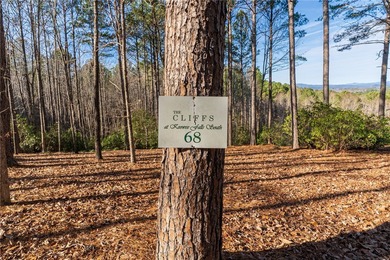 Beautifully wooded lot with gentle build site and some long on The Cliffs At Keowee Falls in South Carolina - for sale on GolfHomes.com, golf home, golf lot