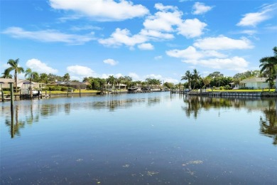 LUXURY WATERFRONT LIVING ON A WIDE, DEEP, SAILBOAT CANAL LEADING on Mangrove Bay Golf Course in Florida - for sale on GolfHomes.com, golf home, golf lot