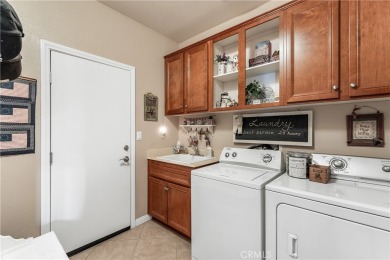 Beautiful 55+ single-story home in the gated community of Four on Hemet Golf Club in California - for sale on GolfHomes.com, golf home, golf lot