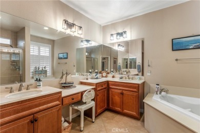Beautiful 55+ single-story home in the gated community of Four on Hemet Golf Club in California - for sale on GolfHomes.com, golf home, golf lot