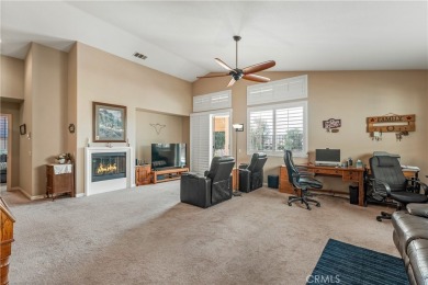 Beautiful 55+ single-story home in the gated community of Four on Hemet Golf Club in California - for sale on GolfHomes.com, golf home, golf lot