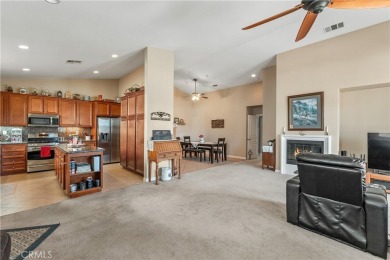 Beautiful 55+ single-story home in the gated community of Four on Hemet Golf Club in California - for sale on GolfHomes.com, golf home, golf lot