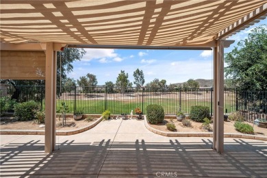 Beautiful 55+ single-story home in the gated community of Four on Hemet Golf Club in California - for sale on GolfHomes.com, golf home, golf lot