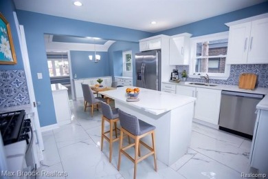 Beautifully renovated in 2025, this spacious home offers six on Detroit Golf Club  in Michigan - for sale on GolfHomes.com, golf home, golf lot