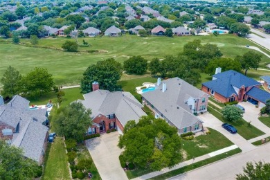 Nestled in a prestigious gated community, this stunning home on Ridgeview Ranch Golf Club in Texas - for sale on GolfHomes.com, golf home, golf lot