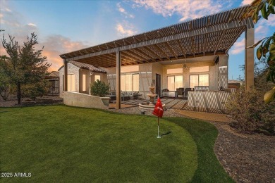 Live like you're on vacation every day in this stunning home on on Tuscany Falls At Pebble Creek in Arizona - for sale on GolfHomes.com, golf home, golf lot