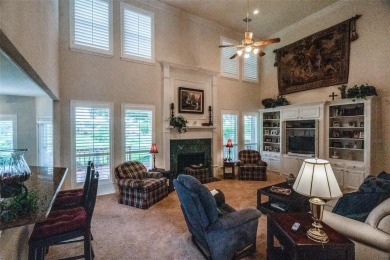 Nestled in a prestigious gated community, this stunning home on Ridgeview Ranch Golf Club in Texas - for sale on GolfHomes.com, golf home, golf lot