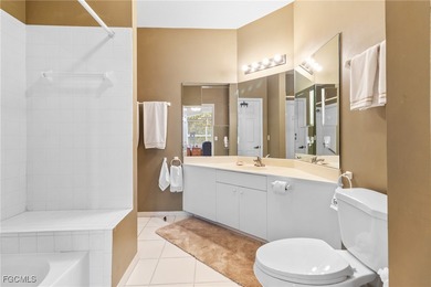 Discover the comfort and ease of turnkey living in this spacious on Spanish Wells Golf and Country Club in Florida - for sale on GolfHomes.com, golf home, golf lot