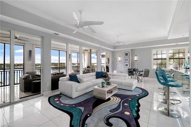 Experience elevated waterfront living in this exceptional on Miromar Lakes Golf Club in Florida - for sale on GolfHomes.com, golf home, golf lot