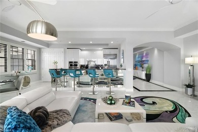 Experience elevated waterfront living in this exceptional on Miromar Lakes Golf Club in Florida - for sale on GolfHomes.com, golf home, golf lot