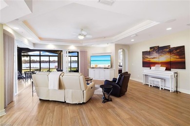 Experience breathtaking sunset views from one of the most on Miromar Lakes Golf Club in Florida - for sale on GolfHomes.com, golf home, golf lot