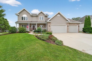 Welcome home to this sprawling 4BR/3.5BA home in Oregon's finest on The Legend At Bergamont in Wisconsin - for sale on GolfHomes.com, golf home, golf lot