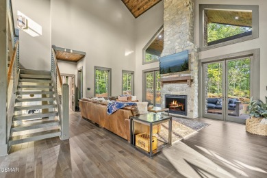 Architect Designed Custom Mountain Masterpiece in Gatlinburg! on Bent Creek Golf Course in Tennessee - for sale on GolfHomes.com, golf home, golf lot
