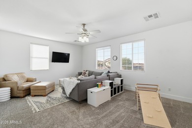 Welcome to this stunning 5-bedroom, 3-bathroom home located on a on The Golf Club At Johnson Ranch in Arizona - for sale on GolfHomes.com, golf home, golf lot