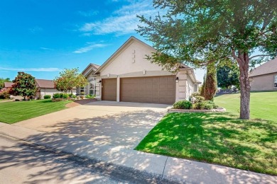 Charming 3-bedroom Trova with extended golf cart garage and on Wildhorse Golf Club of Robson Ranch in Texas - for sale on GolfHomes.com, golf home, golf lot