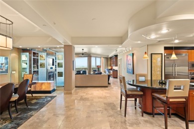 Perched high above the vibrant city, this luxury high-rise condo on Badlands Golf Club in Nevada - for sale on GolfHomes.com, golf home, golf lot