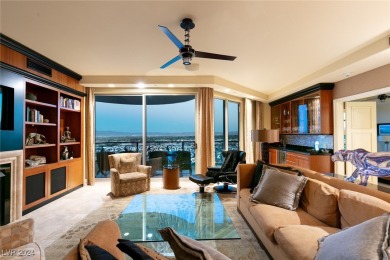 Perched high above the vibrant city, this luxury high-rise condo on Badlands Golf Club in Nevada - for sale on GolfHomes.com, golf home, golf lot