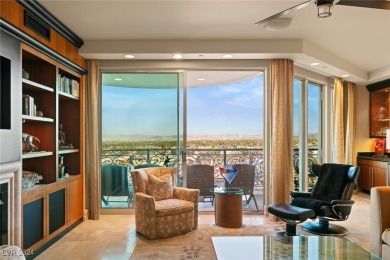 Perched high above the vibrant city, this luxury high-rise condo on Badlands Golf Club in Nevada - for sale on GolfHomes.com, golf home, golf lot