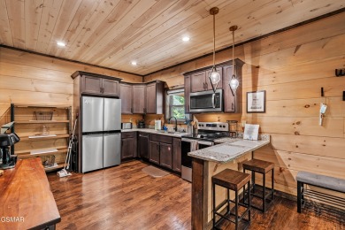 Welcome to Pine Top Escape, a stunning rustic-modern mountain on Bent Creek Golf Course in Tennessee - for sale on GolfHomes.com, golf home, golf lot