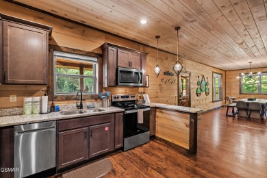 Welcome to Pine Top Escape, a stunning rustic-modern mountain on Bent Creek Golf Course in Tennessee - for sale on GolfHomes.com, golf home, golf lot