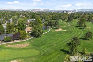 Stunning private one-story home on the 5th hole of the Lakeridge on LakeRidge Golf Course in Nevada - for sale on GolfHomes.com, golf home, golf lot