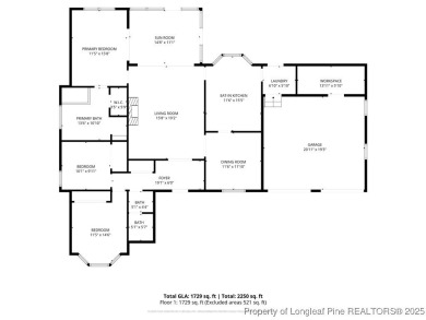Discover your perfect move-in ready home!This 3 bed, 2 bath on Deercroft Golf and Country Club in North Carolina - for sale on GolfHomes.com, golf home, golf lot
