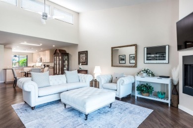 Welcome to this bright, thoughtfully remodeled Modified La Paz on Sunrise Country Club in California - for sale on GolfHomes.com, golf home, golf lot